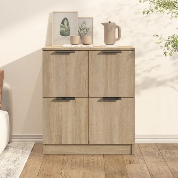 Buffet Chêne sonoma 60x30x70 cm 
