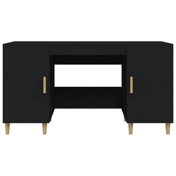 Bureau Noir 140x50x75 cm  Bureau Noir 140x50x75 cm