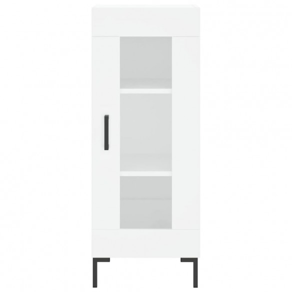 Buffet haut Blanc 34,5x34x180 cm 