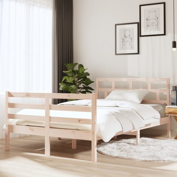 Lit Bois massif 120x190 cm Petit Double