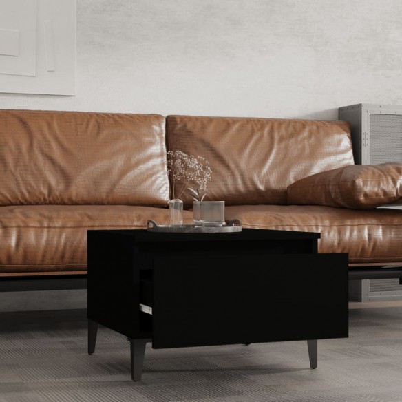 Table d'appoint Noir 50x46x35 cm  Table d'appoint Noir 50x46x35 cm
