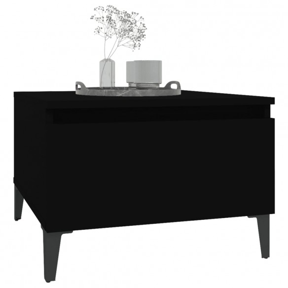 Table d'appoint Noir 50x46x35 cm  Table d'appoint Noir 50x46x35 cm
