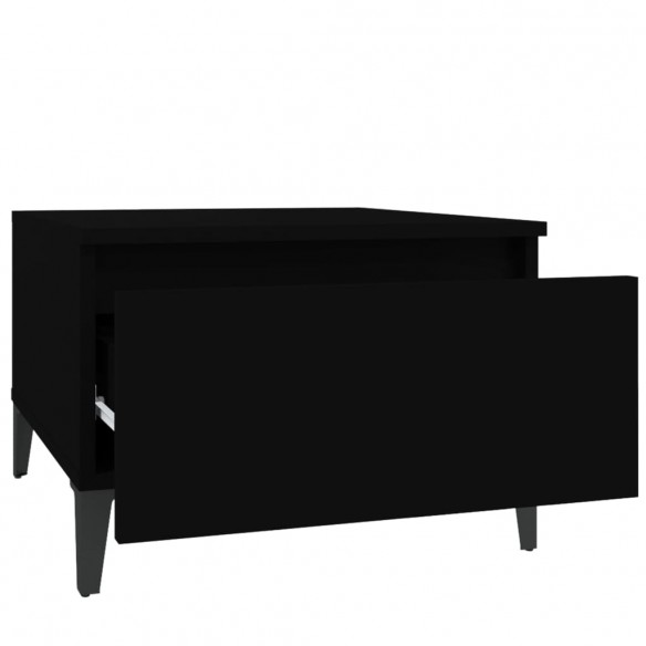 Table d'appoint Noir 50x46x35 cm  Table d'appoint Noir 50x46x35 cm