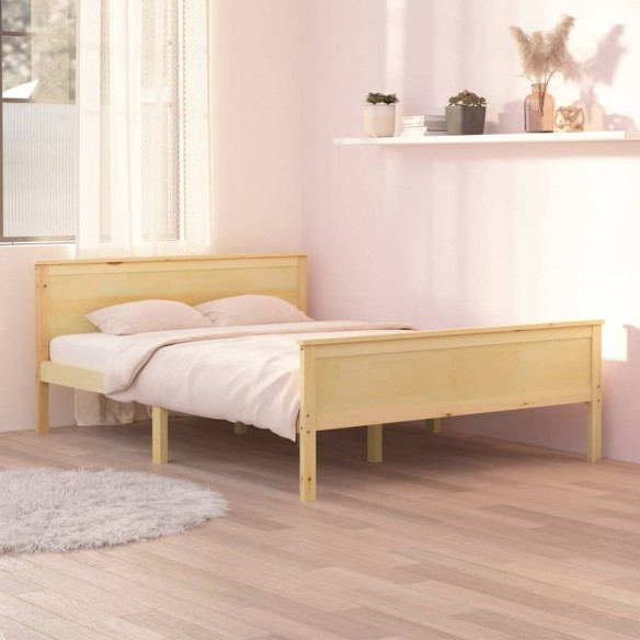 Lit Bois de pin massif 160x200 cm