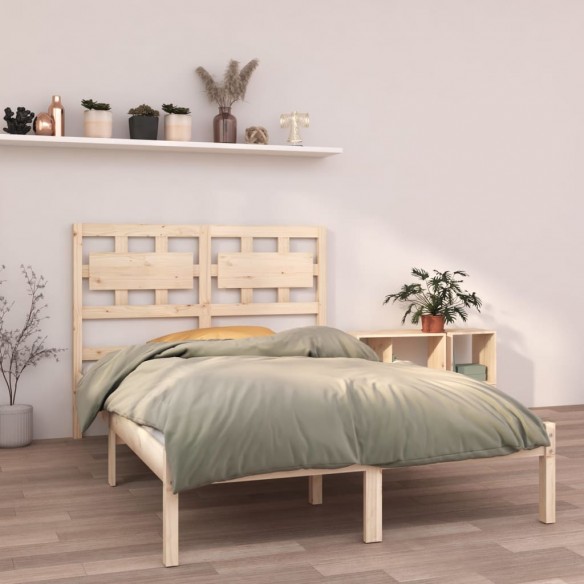Lit bois massif 120x190 cm petit double