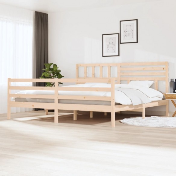 Lit Bois massif 180x200 cm Super King