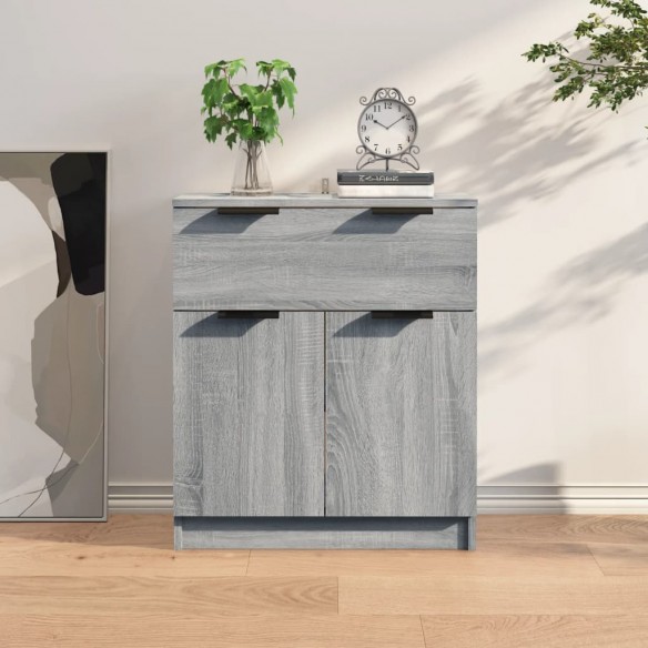 Buffet Sonoma gris 60x30x70 cm 