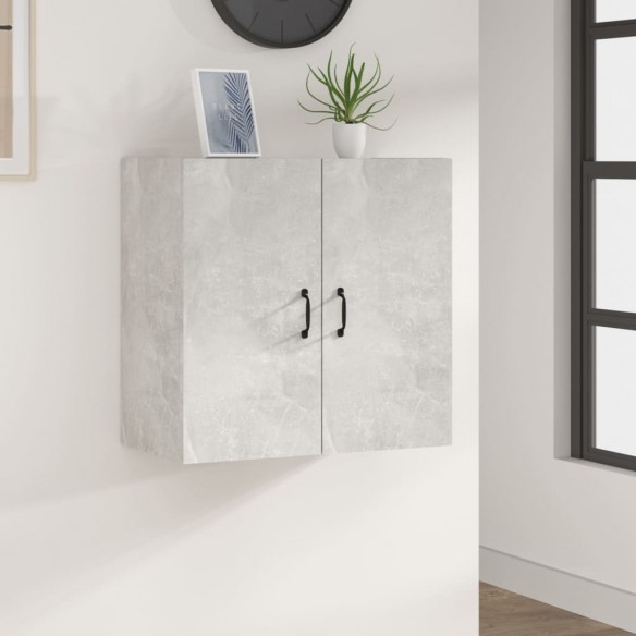 Armoire murale Gris béton 60x31x60 cm 