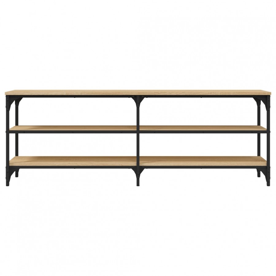 Meuble TV chêne sonoma 140x30x50 cm bois d'ingénierie