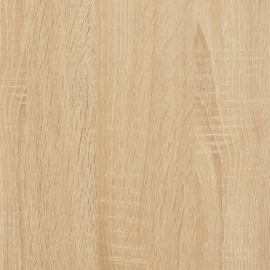 Meuble TV chêne sonoma 140x30x50 cm bois d'ingénierie