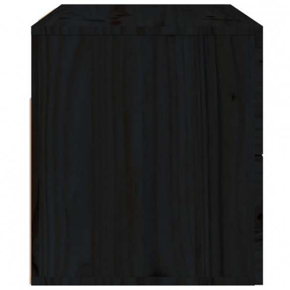 Table de chevet murale Noir 50x36x40 cm Table de chevet murale Noir 50x36x40 cm