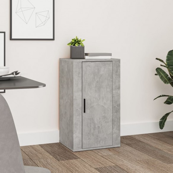 Buffet Gris béton 40x33x70 cm 