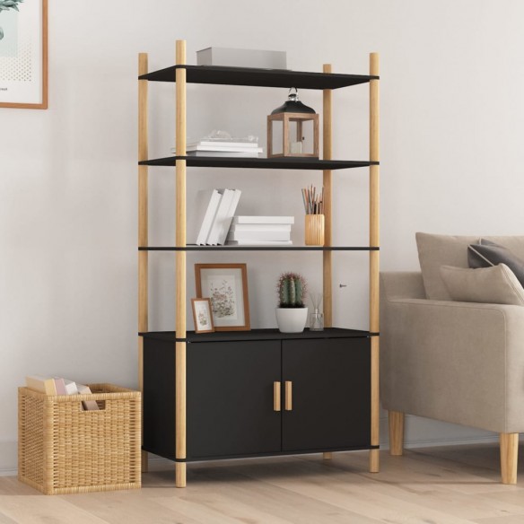Buffet haut Noir 80x40x153 cm 