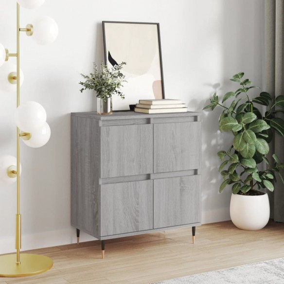 Buffet Sonoma gris 60x35x70 cm 
