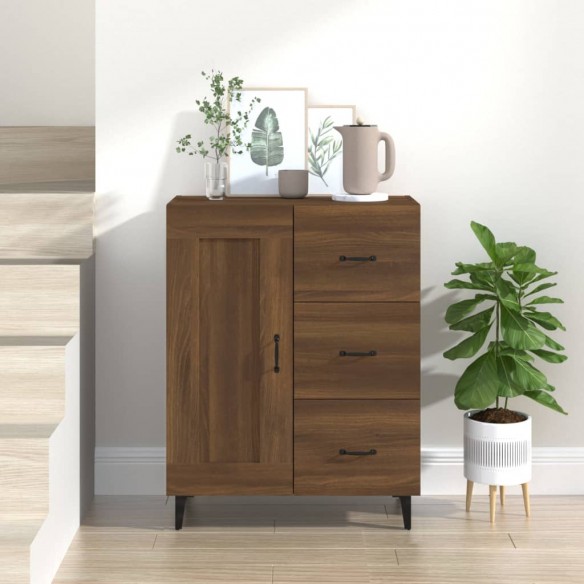 Buffet Chêne marron 69,5x34x90 cm 