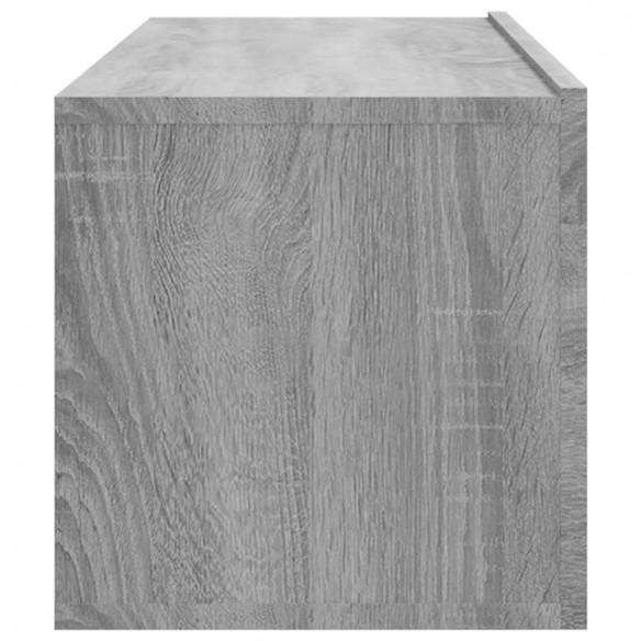 Meubles TV muraux 4 pcs Sonoma gris 100x30x30 cm