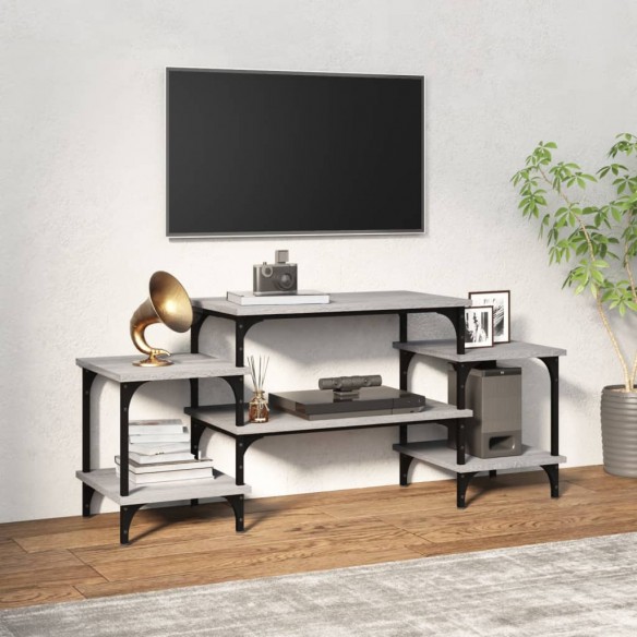 Meuble TV Sonoma gris 117x35x52 cm 