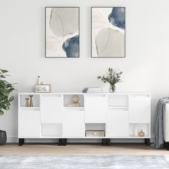 Buffets 3 pcs Blanc 