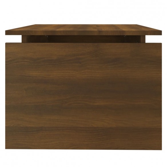 Table basse Chêne marron 68x50x38 cm 