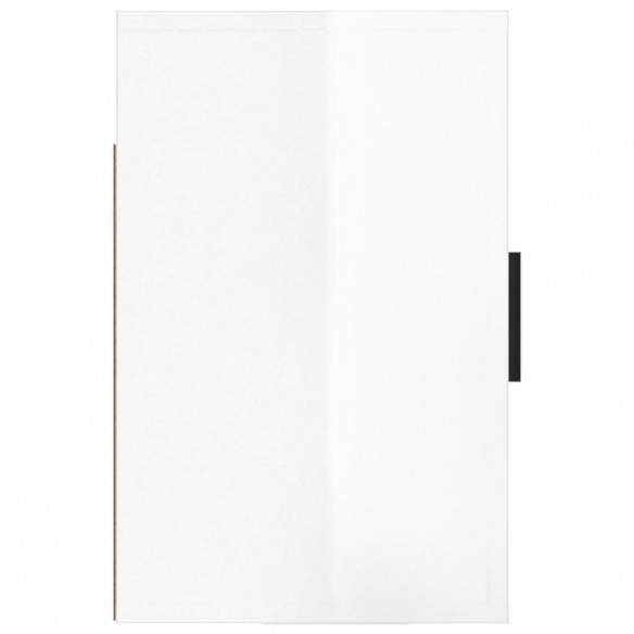 Tables de chevet murales 2 pcs Blanc brillant 50x30x47 cm Tables de chevet murales 2 pcs Blanc brillant 50x30x47 cm