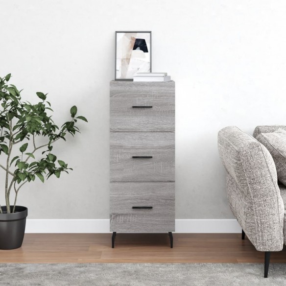 Buffet Sonoma gris 34,5x34x90 cm 