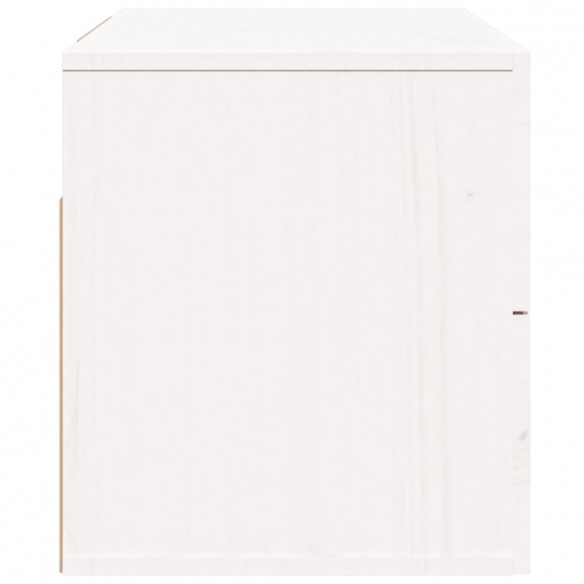 Table de chevet murale Blanc 50x36x40 cm Table de chevet murale Blanc 50x36x40 cm