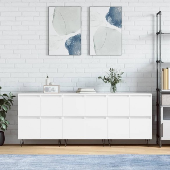 Buffets 3 pcs Blanc 