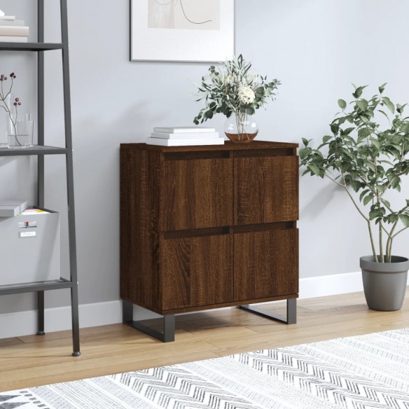 Buffet Chêne marron 60x35x70 cm 