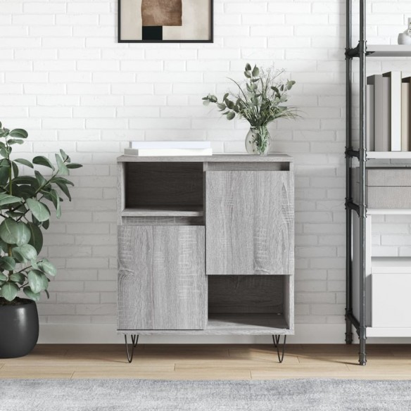 Buffet Sonoma gris 60x35x70 cm 