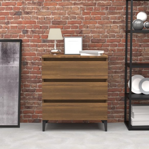 Buffet Chêne marron 60x35x69 cm 
