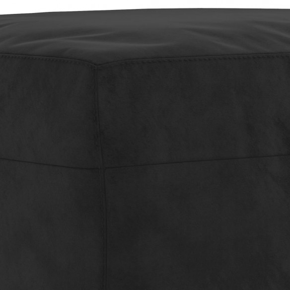 Banc Noir 100x35x41 cm Velours Banc Noir 100x35x41 cm Velours