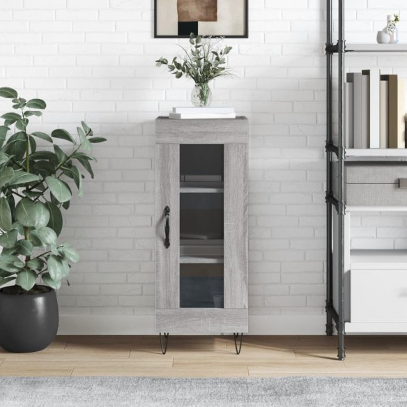 Buffet Sonoma gris 34,5x34x90 cm 