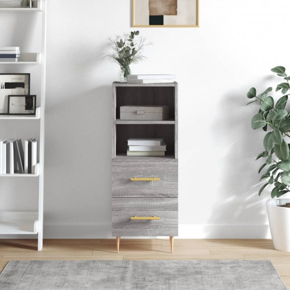 Buffet Sonoma gris 34,5x34x90 cm 