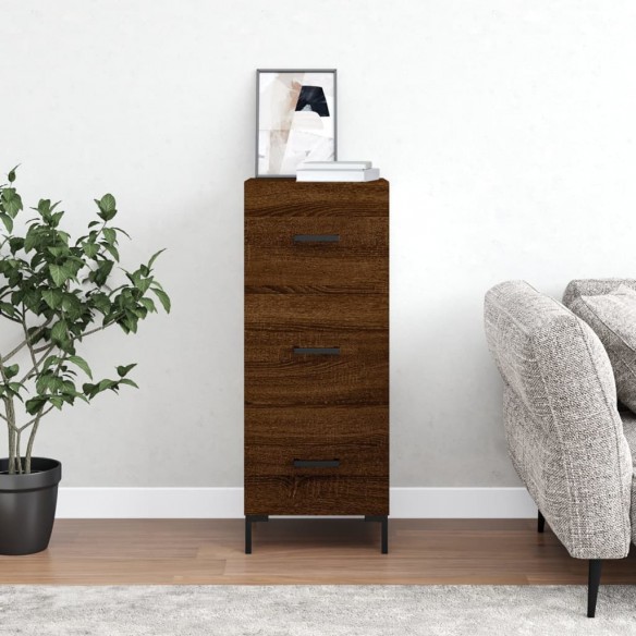 Buffet Chêne marron 34,5x34x90 cm 