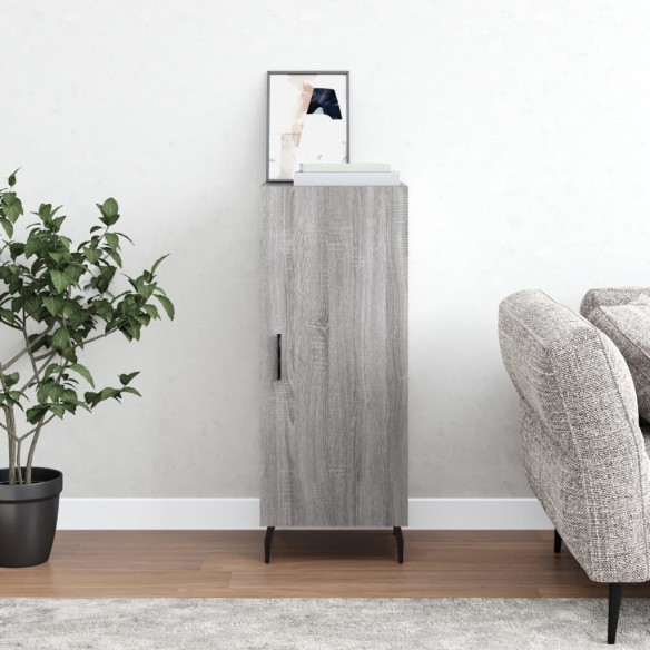 Buffet Sonoma gris 34,5x34x90 cm 