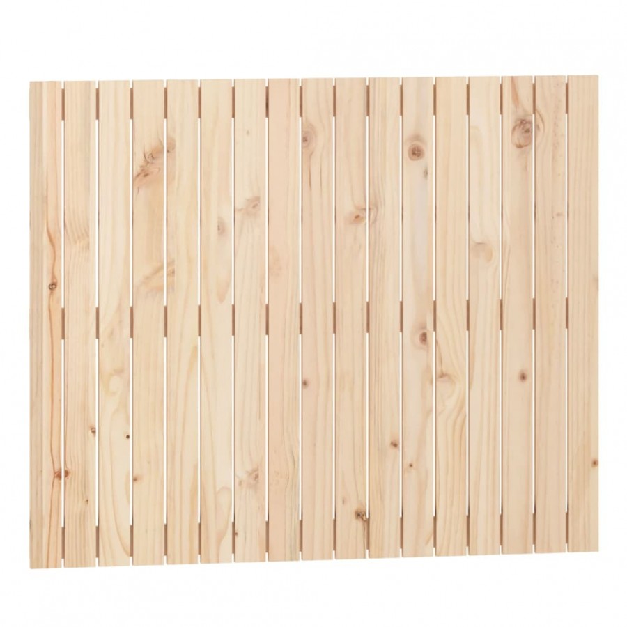 Tête de lit murale 108x3x90 cm Bois massif de pin