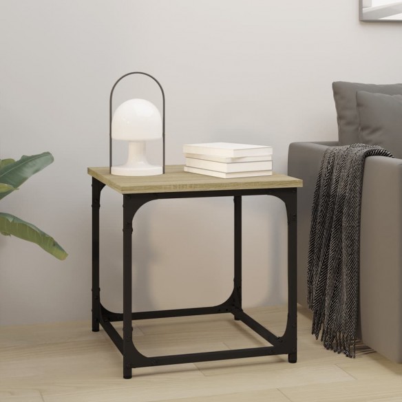 Table d'appoint Chêne sonoma 40x40x40 cm 