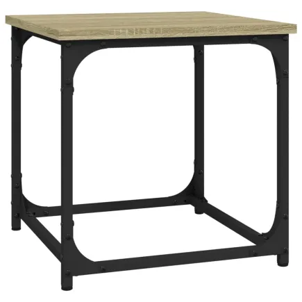 Table d'appoint Chêne sonoma 40x40x40 cm  2