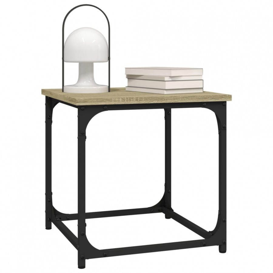 Table d'appoint Chêne sonoma 40x40x40 cm