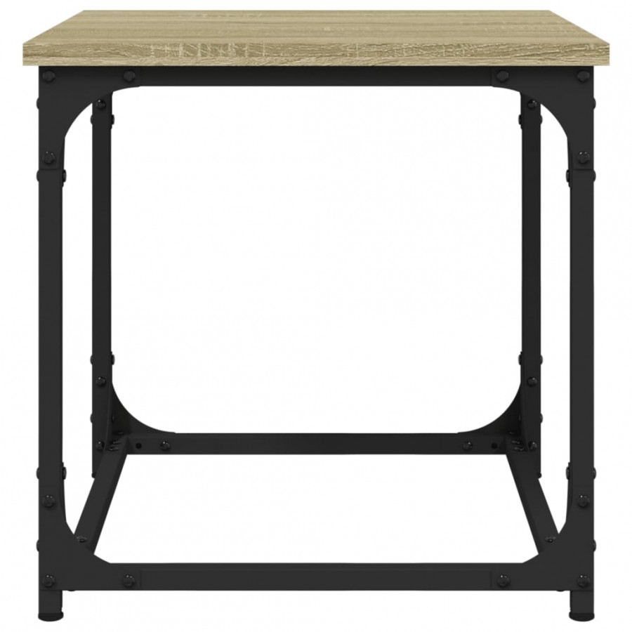 Table d'appoint Chêne sonoma 40x40x40 cm