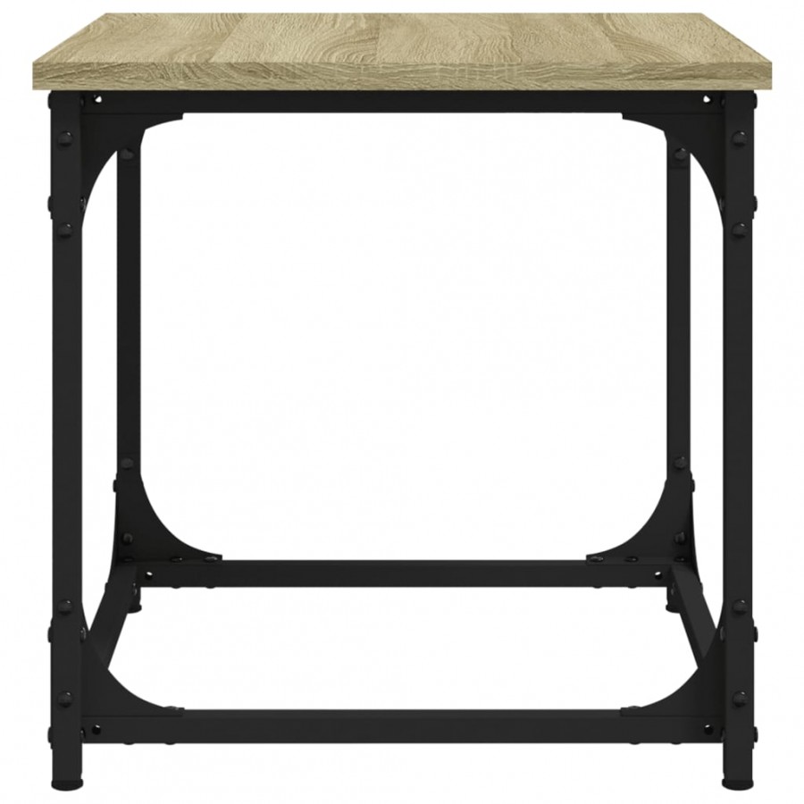Table d'appoint Chêne sonoma 40x40x40 cm