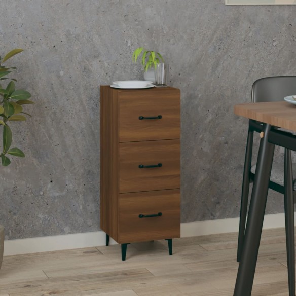 Buffet Chêne marron 34,5x34x90 cm 