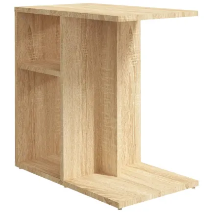 Table d'appoint Chêne sonoma 50x30x50 cm Aggloméré 2