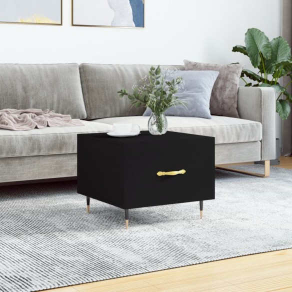 Table basse Noir 50x50x40 cm 
