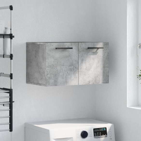 Armoire murale Gris béton 60x36,5x35 cm 
