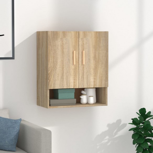 Armoire murale Chêne sonoma 60x31x70 cm 