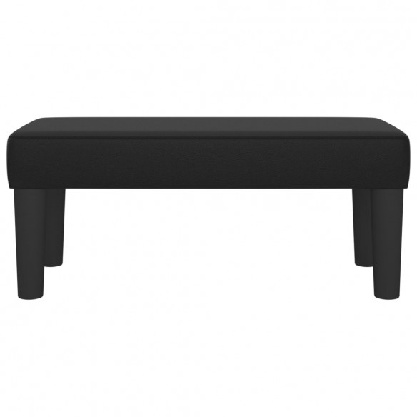 Banc Noir 70x30x30 cm Similicuir Banc Noir 70x30x30 cm Similicuir