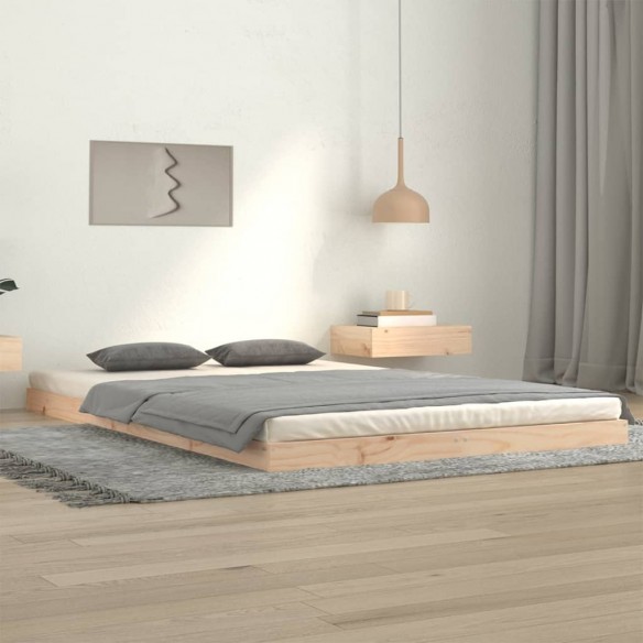 Lit 120x200 cm bois de pin massif