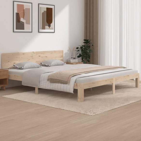 Lit bois massif 180x200 cm super king