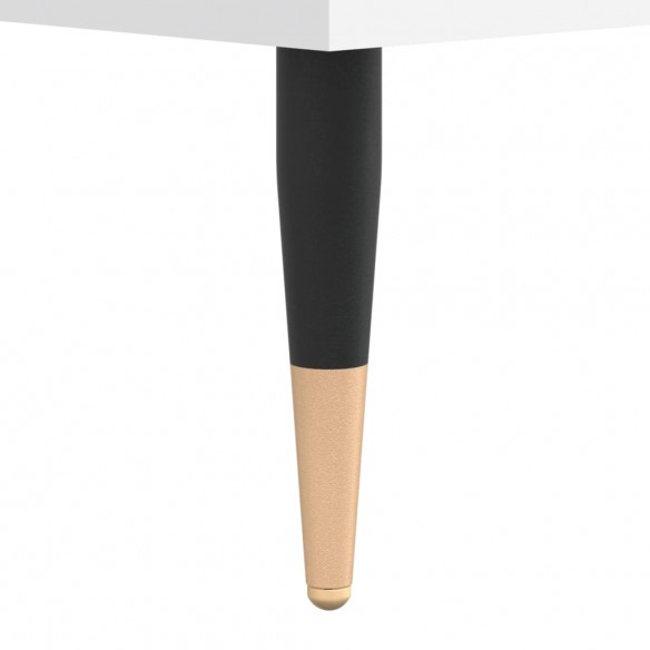 Meuble TV Blanc 100x35x55 cm 